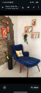 Ganti Sarung Sofa Kain Ateja